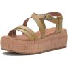 Lucky Brand Women’s Jacobean Platform Sandal Wedge(Fennel Seed)