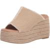 Lucky Brand Women’s Scippio Platform Wedge Sandal(Natural)