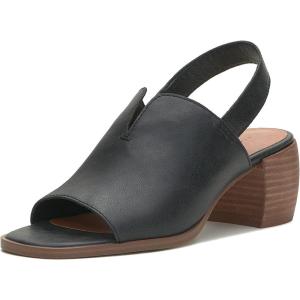 Lucky Brand womens Jaila Backstrap High Heel Sandal(Black)