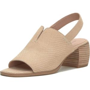 Lucky Brand womens Jaila Backstrap High Heel Sandal(Warm Sand)