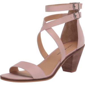 Lucky Brand womens Ressia Ankle Strap Sandal(Adobe Rose)