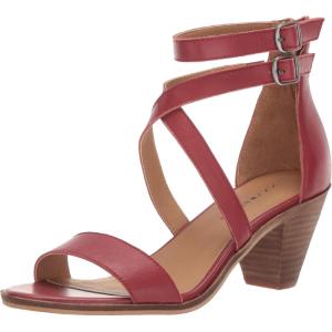 Lucky Brand womens Ressia Ankle Strap Sandal(Garnet)