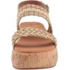 Lucky Brand Women’s Jadiel Braided Platform Sandal Wedge(Fennel Seed)