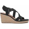 Lucky Brand womens Mytila Espadrille Wedge Sandal(Black)