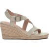 Lucky Brand womens Mytila Espadrille Wedge Sandal(Natural/Platinum)