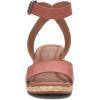 Lucky Brand womens Nalmo Espadrille Wedge Sandal(Eco Red)