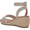 Lucky Brand womens Nasli Espadrille Wedge Sandal(Natural/Platinum)