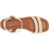 Lucky Brand womens Naylicia Braided Wedge SandalWedge Sandal(Vanilla)