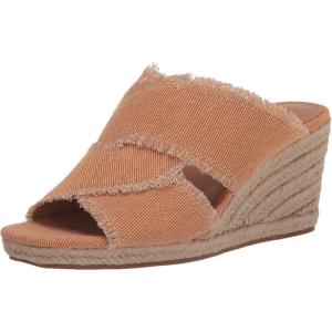 Lucky Brand Women’s Madgie Espadrille Wedge Sandal(Peachy)