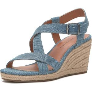 Lucky Brand womens Mytila Espadrille Wedge Sandal(Medium)