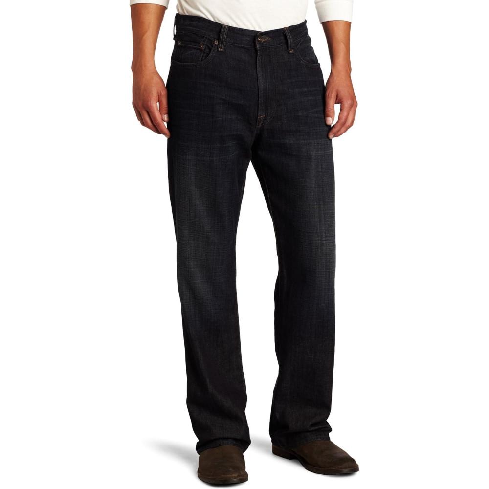 imageLucky Brand Mens 181 Relaxed Straight JeanOl Night Shift