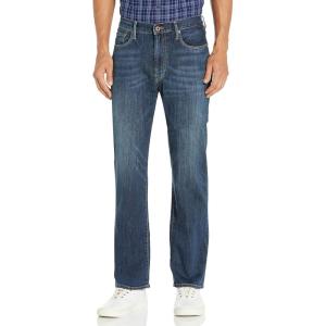 Lucky Brand Men’s 181 Relaxed Straight Jean(Mahogany)
