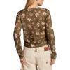 Lucky Brand Womens Floral Print Cardigan(Deep Depths Floral)