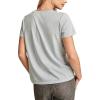 Lucky Brand Womens Lucky Brand Classic Crew Neck Tee(Blue Fog)