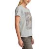 Lucky Brand Womens Lucky Brand Classic Crew Neck Tee(Blue Fog)