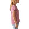 Lucky Brand Womens Lucky Brand Classic Crew Neck Tee(Foxglove)