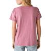 Lucky Brand Womens Lucky Brand Classic Crew Neck Tee(Foxglove)