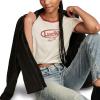 Lucky Brand Womens Lucky Brand Classic Crew Neck Tee(Lilly White)
