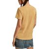 Lucky Brand Womens Lucky Brand Classic Crew Neck Tee(Pale Gold)
