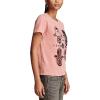 Lucky Brand Womens Lucky Brand Classic Crew Neck Tee(Peach Blossom)