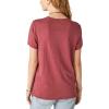 Lucky Brand Womens Lucky Brand Classic Crew Neck Tee(Pomegranate)