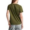 Lucky Brand Womens Lucky Brand Classic Crew Neck Tee(Rifle Green)