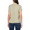 Lucky Brand Womens Lucky Brand Classic Crew Neck Tee(Sea Grass)
