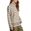 Lucky Brand Womens Mock Neck Tunic(Mhg Stripe)