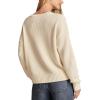Lucky Brand Womens Notch Neck Pullover(Tofu)