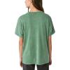 Lucky Brand Womens Santa Claus Coca Cola Boyfriend Tee(Hunter Green)