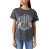 Lucky Brand Women’s ACDC Boyfriend Tee(Caviar)