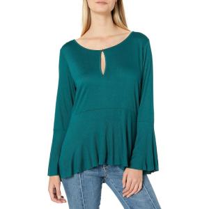 Lucky Brand Bell Sleeve Top(Dark Shaded Spruce)