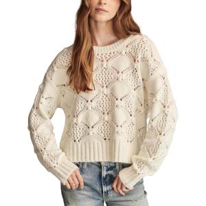 Lucky Brand Womens Bobble Crew(Tofu)