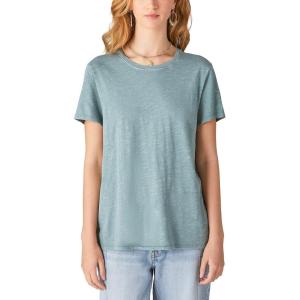 Lucky Brand Womens Lucky Brand Classic Crew Neck Tee(Spring Lake)