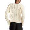 Lucky Brand Womens Romantic Crew(Tofu)