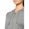 Lucky Brand womens Sweater Zip Up Hoodie(Medium Heather Grey)