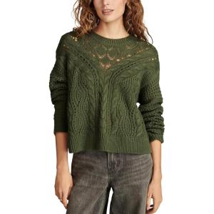 Lucky Brand Womens Romantic Crew(Cilantro)