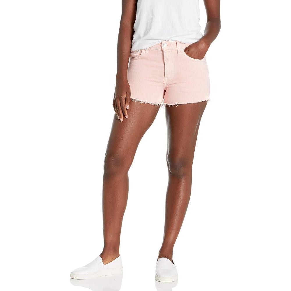 image:imageLucky Brand womens Mid Rise Cut Off ShortDenim ShortsVeiled Rose