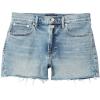 Lucky Brand womens Mid Rise Cut Off ShortDenim Shorts(Flirt Fray)