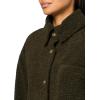 Lucky Brand womens Oversized Shirt Jacket(Olive Wash)