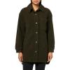 Lucky Brand womens Oversized Shirt Jacket(Olive Wash)