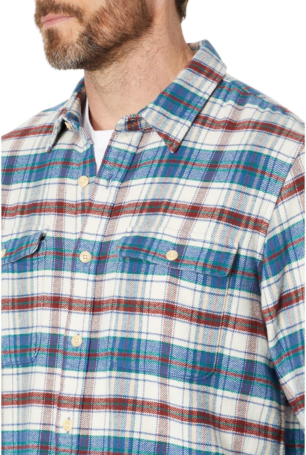 image:imageLucky Brand Mens Lucky Brand Mens Plaid Utility Cloud Soft Long Sleeve FlannelBlue Plaid