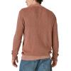 Lucky Brand Men’s Garment Dye Thermal Mock Half Zip(Potting Soil)