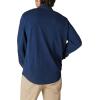 Lucky Brand Mens Lucky Brand Men’s Indigo Knit Button Down Shirt(# 419 Indigo)