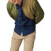 Lucky Brand Mens Lucky Brand Men’s Indigo Knit Button Down Shirt(Dark Indigo)