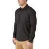 Lucky Brand Mens Lucky Brand Men’s Lived-in Long Sleeve Utility Shirt(Phantom)