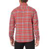 Lucky Brand Mens Lucky Brand Men’s Plaid Utility Cloud Soft Long Sleeve Flannel(Red Plaid)