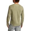 Lucky Brand Mens Lucky Brand Men’s Weekend Slub Jersey Jersey Long Sleeve Henley(Lily Pad)