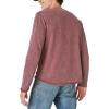 Lucky Brand Mens Lucky Brand Men’s Weekend Slub Jersey Jersey Long Sleeve Henley(Maroon Banner)
