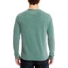 Lucky Brand Mens Lucky Brand Men’s Weekend Slub Jersey Jersey Long Sleeve Henley(Myrtle)